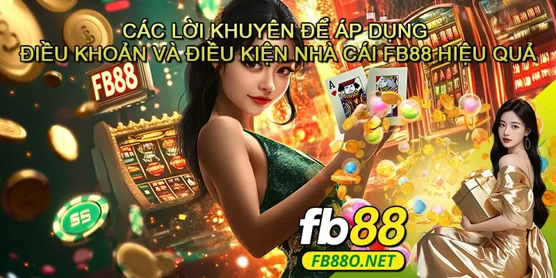 Các lời khuyên để áp dụng Điều khoản và điều kiện nhà cái FB88 hiệu quả